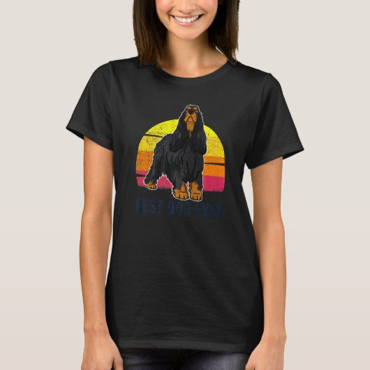イングリッシュコッカースパニエル犬の種類 1 Tシャツ (正面)