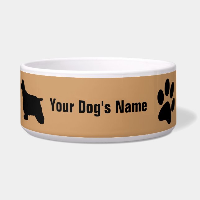 イングリッシュコッカースパニエル犬イングリッシュ・コッカー・スパニエル ボウル (正面)