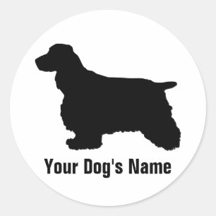 イングリッシュコッカースパニエル犬イングリッシュ・コッカー・スパニエル ラウンドシール