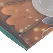 イングリッシュコッカースパニエル犬ホリデーベーキング:クリスマス テーブルクロス (アングル)