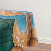 イングリッシュコッカースパニエル犬ホリデーベーキング:クリスマス テーブルクロス (インサイチュ)