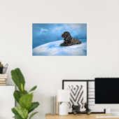 イングリッシュコッカースパニエル犬子犬 ポスター (ホームオフィス)