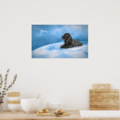 イングリッシュコッカースパニエル犬子犬 ポスター (キッチン)