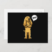 イングリッシュコッカースパニエル犬頑固な犬 ポストカード (正面/裏面)