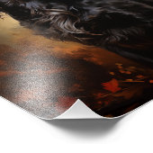 イングリッシュコッカースパニエル犬 フォトプリント            (角)