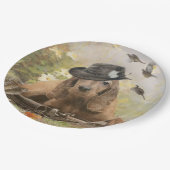 イングリッシュコッカースパニエル犬 ペーパープレート (アングル)