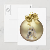 イングリッシュコッカースパニエル犬 ポストカード (正面/裏面)