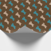 イングリッシュコッカースパニエル犬 ラッピングペーパー (角)