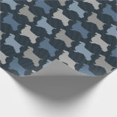 イングリッシュコッカースパニエル犬 ラッピングペーパー (角)