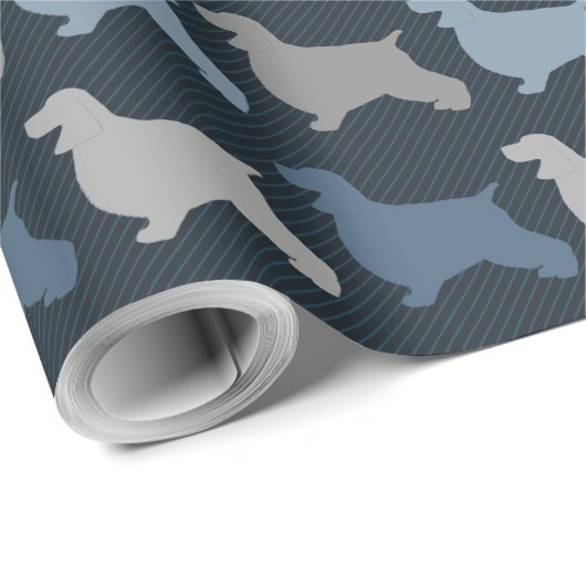 イングリッシュコッカースパニエル犬 ラッピングペーパー (ロールコーナー)