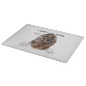 イングリッシュコッカースパニエル犬(肝臓)履歴デザイン カッティングボード (角)