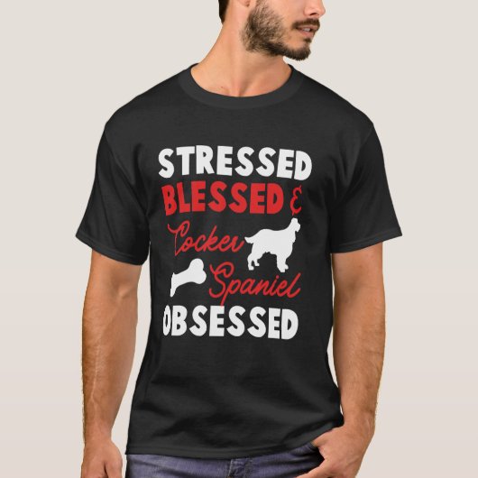 イングリッシュコッカースパニエル 犬のママ 1 Tシャツ (正面)