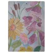 イングリッシュコテージガーデン クリップボード (裏面)