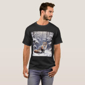 イングリッシュシルバーフォックス #8 Tシャツ (正面フル)