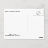 イングリッシュシーンマーケットハーボローカーニバル ポストカード (裏面)