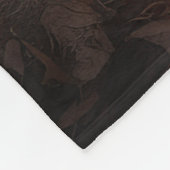 イングリッシュスプリンガースパニエル犬ハロウィンホラー フリースブランケット (角)