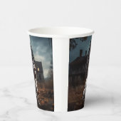 イングリッシュスプリンガースパニエル犬ハロウィンホラー 紙コップ (右)