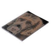 イングリッシュスプリングドッグ ノートブック (左側)