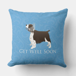 イングリッシュスリンガースパニエル犬が早く元気になる クッション