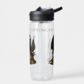 イングリッシュスリンガースパニエル犬とキジ ウォーターボトル (左面)