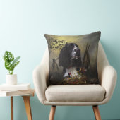 イングリッシュスリンガースパニエル犬とキジ クッション (椅子)