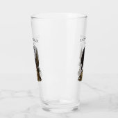 イングリッシュスリンガースパニエル犬とキジ タンブラーグラス (左)