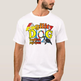 イングリッシュスリンガースパニエル犬アジリティギフト Tシャツ
