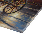 イングリッシュスリンガースパニエル犬クリスマスフェスティバルシーズン カッティングボード (角)