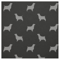 イングリッシュスリンガースパニエル犬シルエットパターン