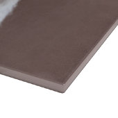 イングリッシュスリンガースパニエル犬ドッグオイルペインティングポートレート カッティングボード (角)