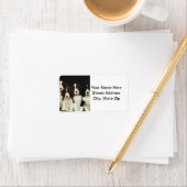 イングリッシュスリンガースパニエル犬パピーズ(2) ラベル (インサイチュ)