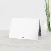 イングリッシュスリンガースパニエル犬レットイットスノークリスマス カード (裏面)