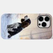 イングリッシュスリンガースパニエル犬レットイットスノークリスマス Case-Mate iPhoneケース (裏面 (横))