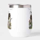 イングリッシュスリンガースパニエル犬，アート (右面)