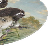 イングリッシュスリンガースパニエル犬，アート カッティングボード (角)