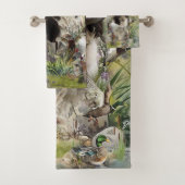 イングリッシュスリンガースパニエル犬，アート バスタオルセット (インサイチュ)