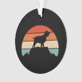 イングリッシュスリンガースパニエル犬 オーナメント (正面)