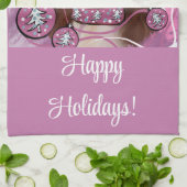 イングリッシュスリンガースパニエル犬 キッチンタオル (折り畳み)