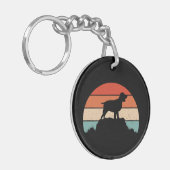 イングリッシュスリンガースパニエル犬 キーホルダー (正面左)