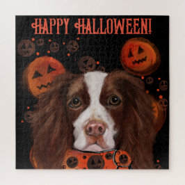 イングリッシュスリンガースパニエル犬 ジグソーパズル