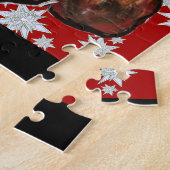 イングリッシュスリンガースパニエル犬 ジグソーパズル (側面)