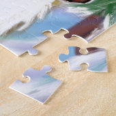 イングリッシュスリンガースパニエル犬 ジグソーパズル (側面)