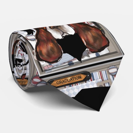 イングリッシュスリンガースパニエル犬 ネクタイ (ロール)