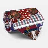 イングリッシュスリンガースパニエル犬 ネクタイ (ロール)