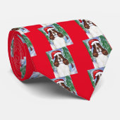 イングリッシュスリンガースパニエル犬 ネクタイ (ロール)