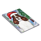 イングリッシュスリンガースパニエル犬 ノートブック (右側)