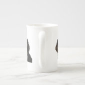 イングリッシュスリンガースパニエル犬 ボーンチャイナマグカップ (裏面)