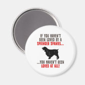 イングリッシュスリンガースパニエル犬 マグネット (正面/裏面)