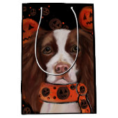 イングリッシュスリンガースパニエル犬 ミディアムペーパーバッグ (正面)