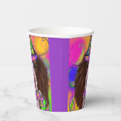 イングリッシュスリンガースパニエル犬 紙コップ (右)